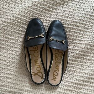 Sam Edelman Black Leather Loafers